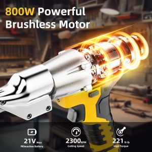 22'' Electric Hedge Trimmer for Garden Lawn Yard Pruning (YELLOW)